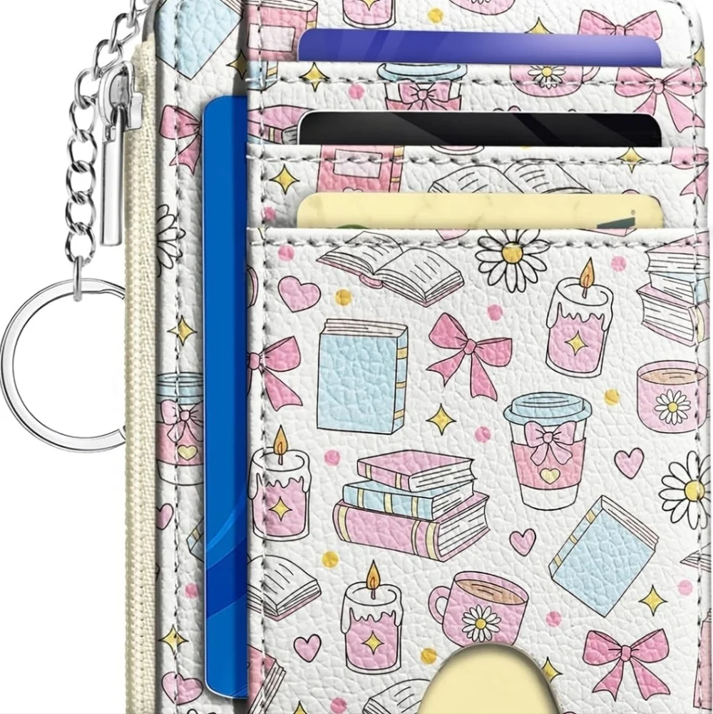 Colorful Card Organizer with ID Window